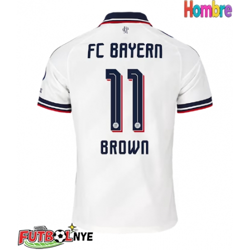 Camiseta Bayern Munich Nathaniel Brown #11 Visitante Equipación 2026-27 manga corta